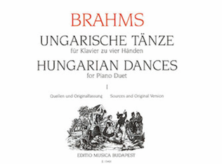 Book cover for Hungarian Dances V1-1/4