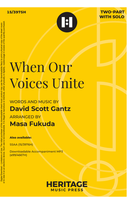 Book cover for When Our Voices Unite