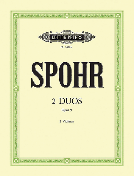 2 Duos Op. 9 for 2 Violins