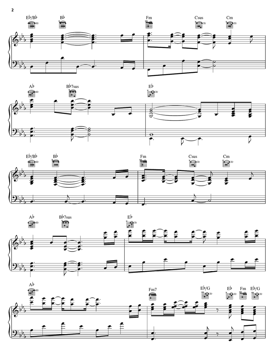 Celebrate The Future Hand In Hand Acoustic Guitar scores gallery preview page 2
