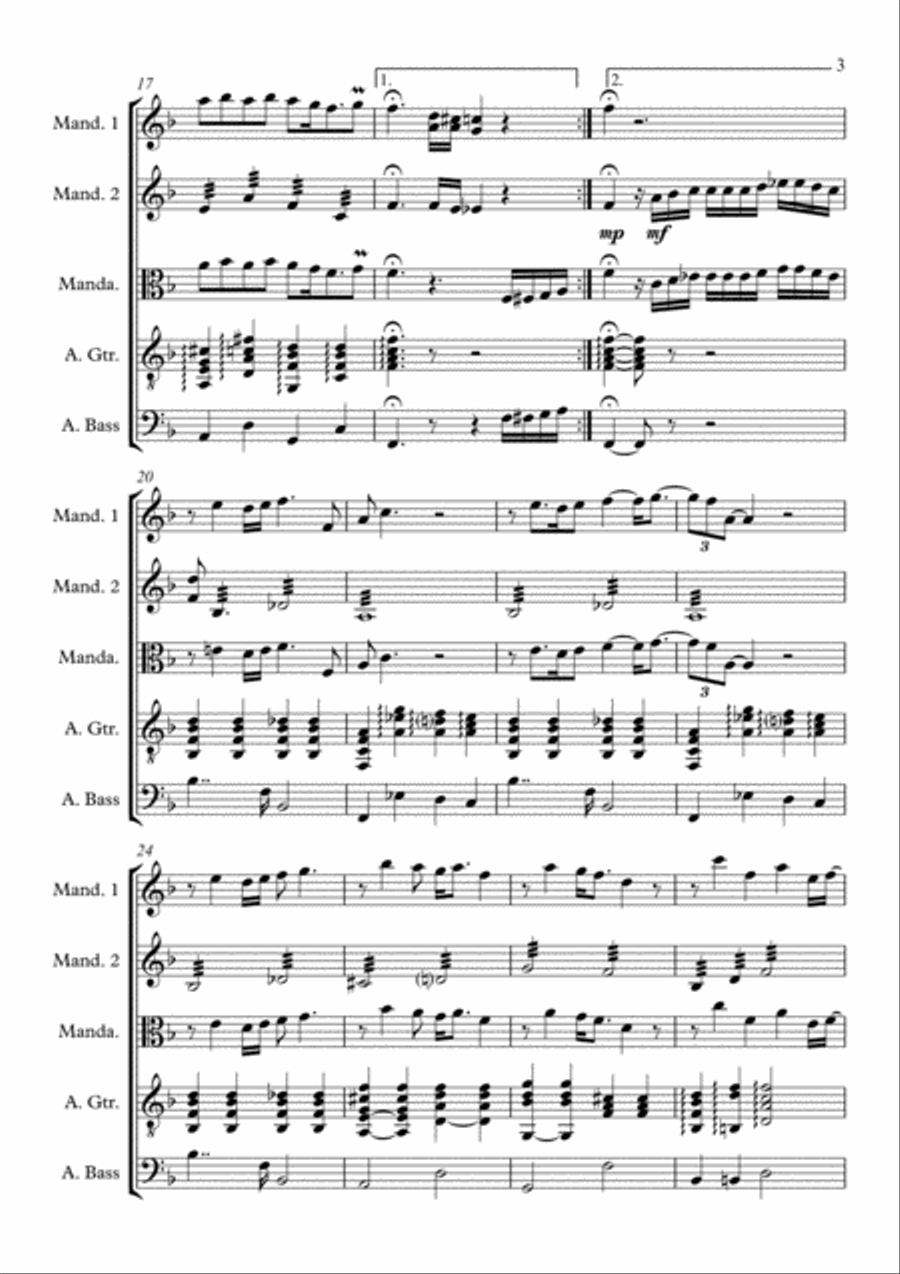 Nobody Does It Better from THE SPY WHO LOVED ME Small Ensemble scores gallery preview page 3