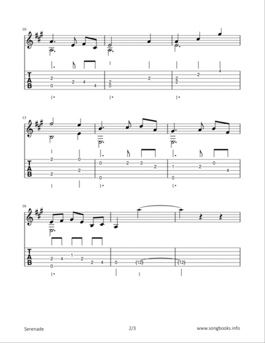 Serenade Serenade Chamber Music scores gallery preview page 2