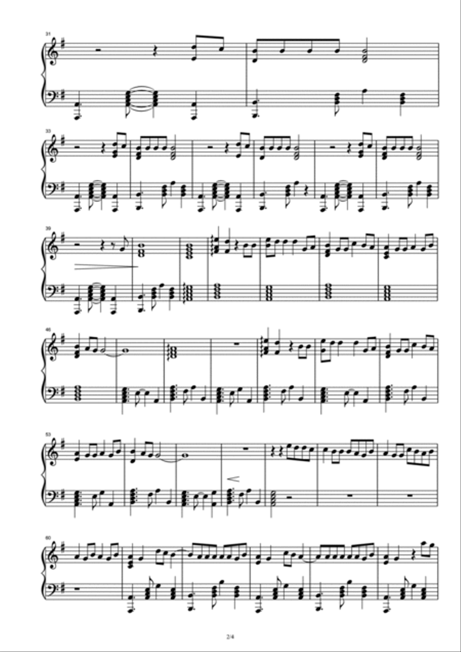 God's Plan God's Plan Piano Solo scores gallery preview page 2