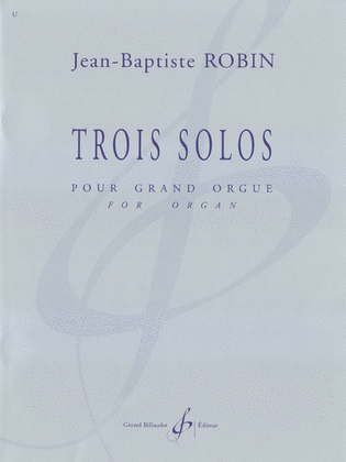 Book cover for Trois Solos