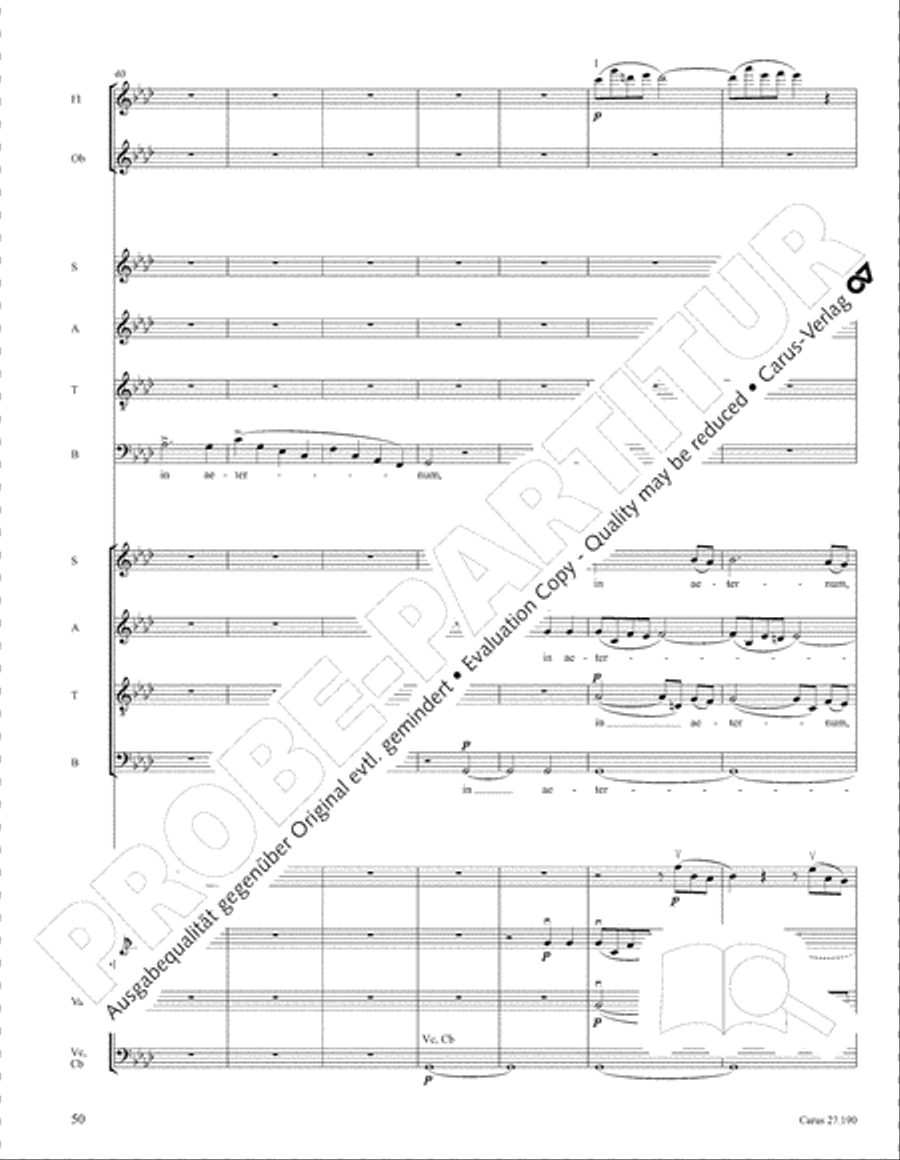 Te Deum 4-Part scores gallery preview page 57