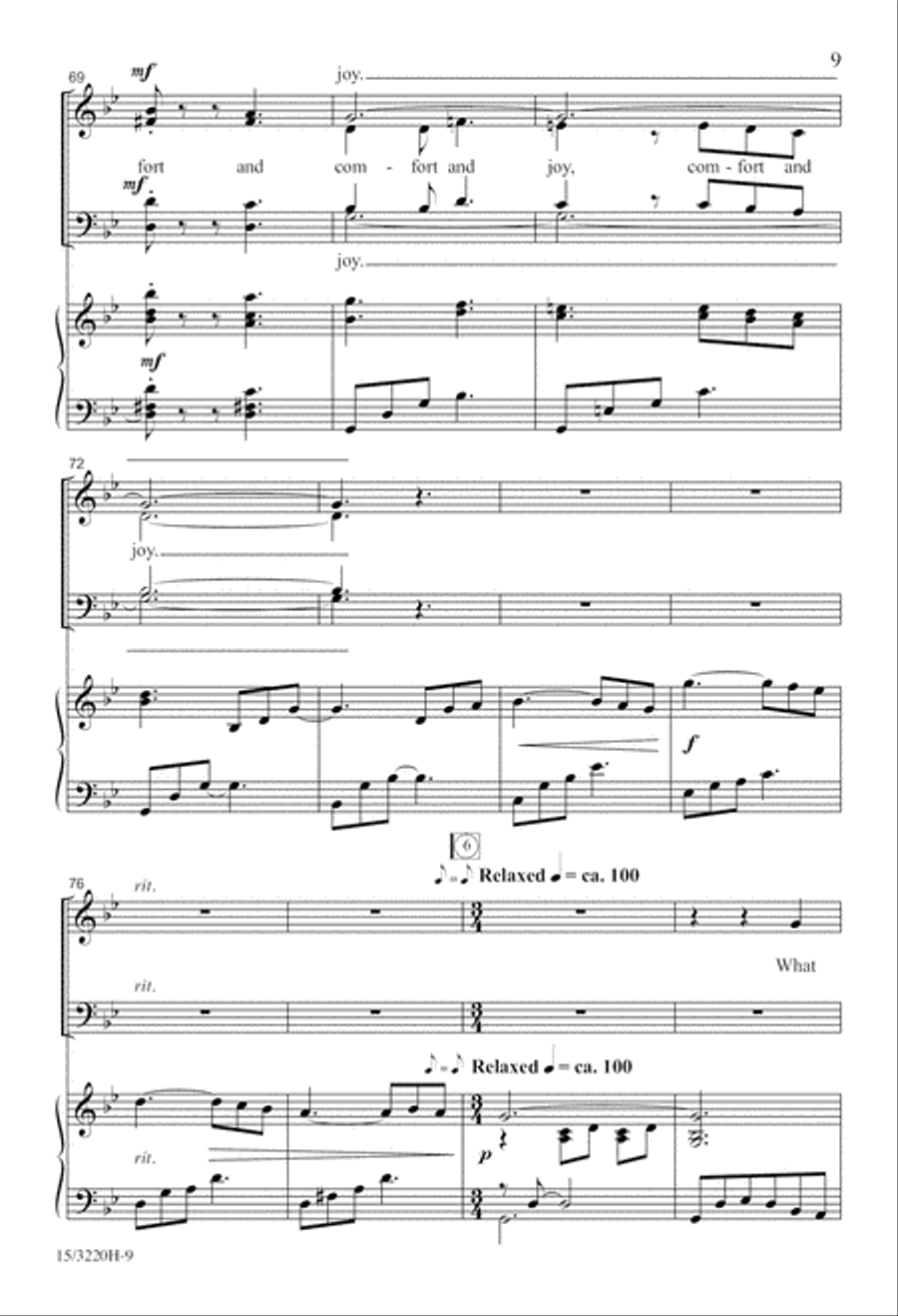 Rejoice and Be Merry! Rejoice and Be Merry! 4-Part scores gallery preview page 9