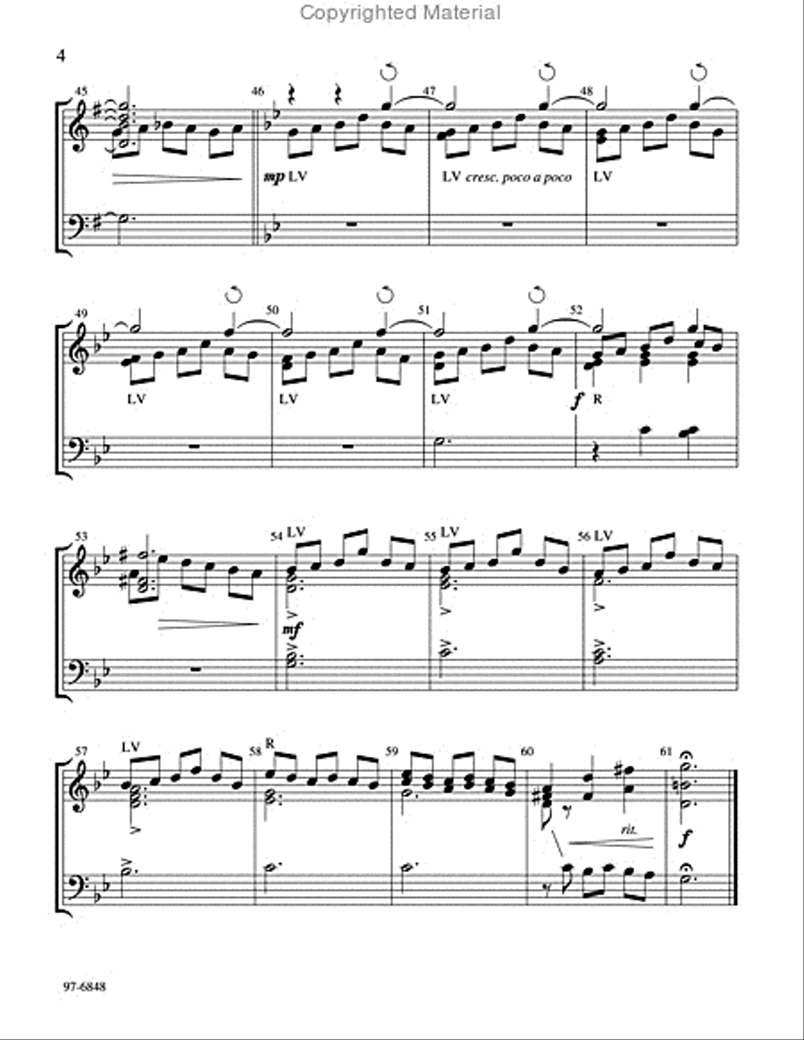 Zimbelstern Handbell Choir scores gallery preview page 5