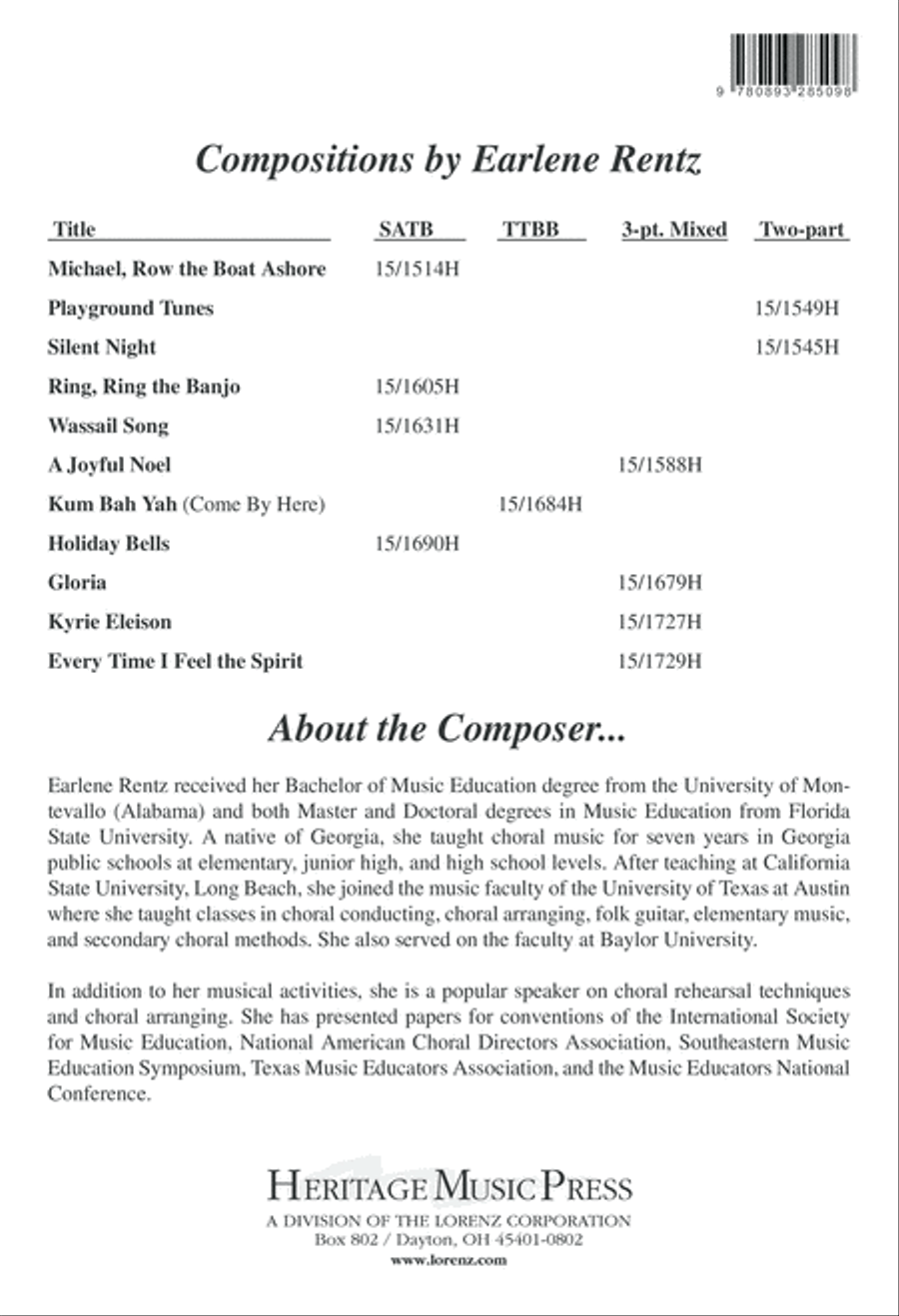 Sound the Trumpet Sound the Trumpet 3-Part scores gallery preview page 13