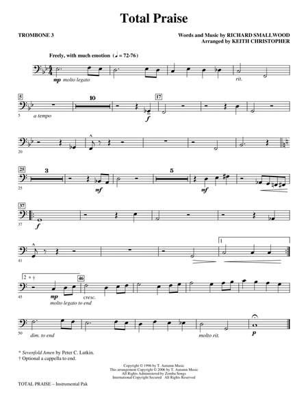 Total Praise - Trombone 3