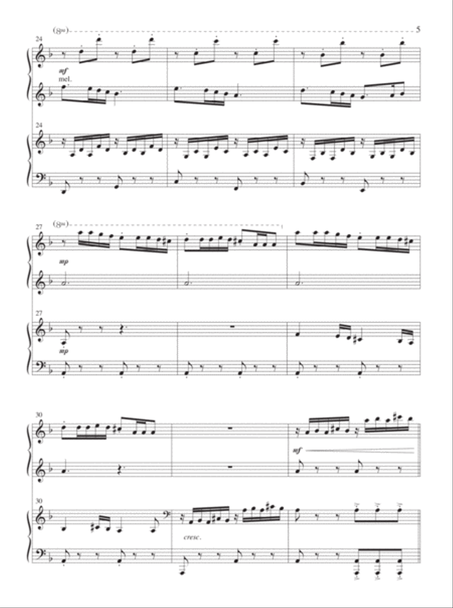 4-Hands for Christmas 4-Hands for Christmas Piano Duet scores gallery preview page 5