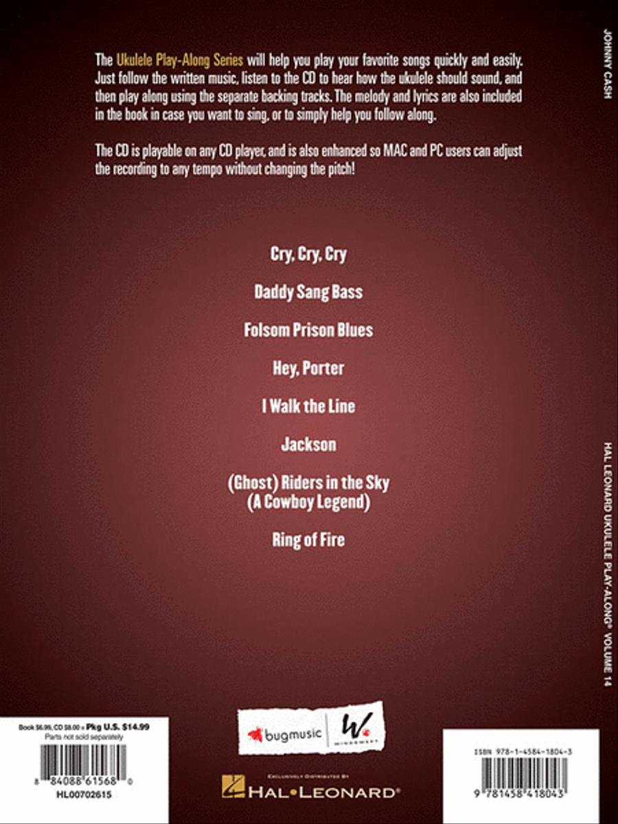 Johnny Cash Johnny Cash Ukulele scores gallery preview page 2