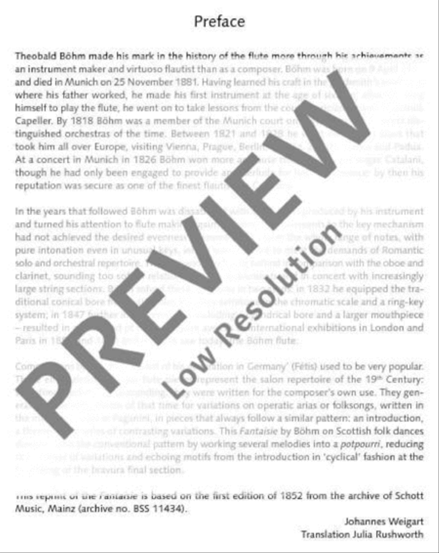 Fantaisie sur des airs écossais Flute scores gallery preview page 5