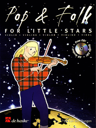 Book cover for Pop & Folk for Little Stars