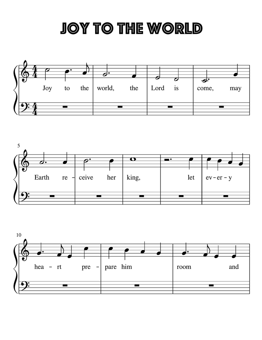 Piano very 2025 easy