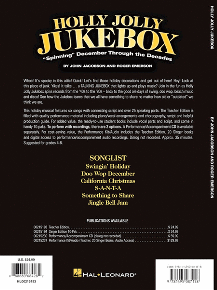 Holly Jolly Jukebox Choir scores gallery preview page 8