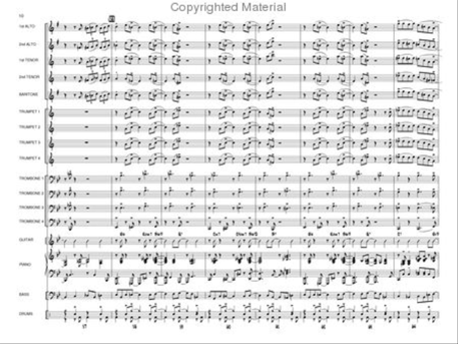 Ace High Jazz Ensemble scores gallery preview page 9
