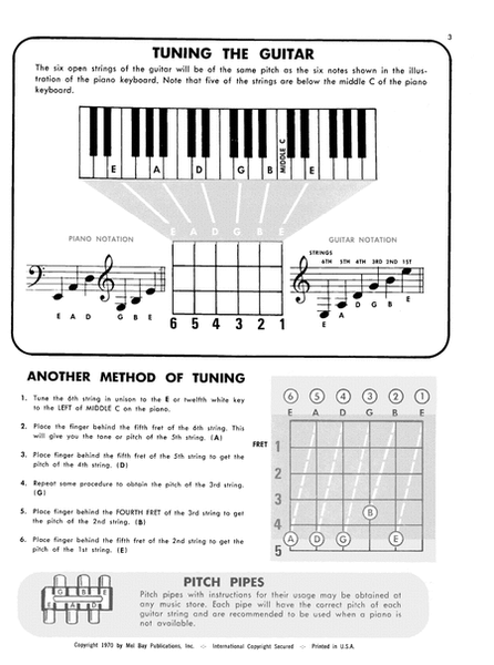 Classic Guitar Method, Volume 1 image number null