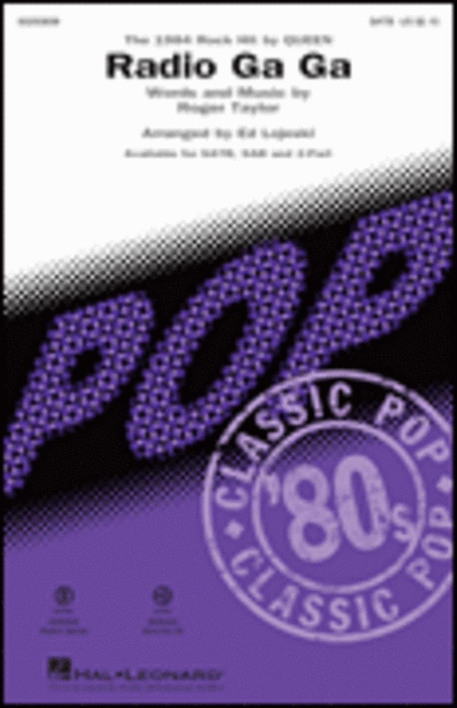Radio Ga Ga 4-Part scores gallery preview page 1