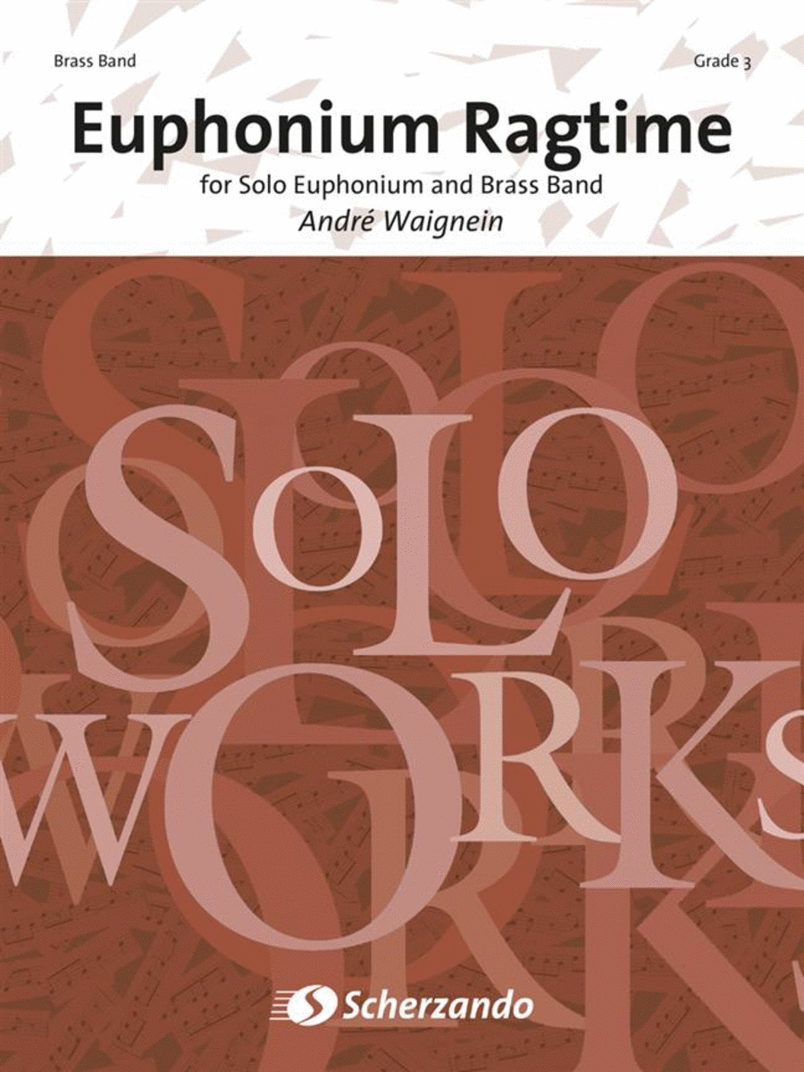 Euphonium Ragtime Brass Band scores gallery preview page 1