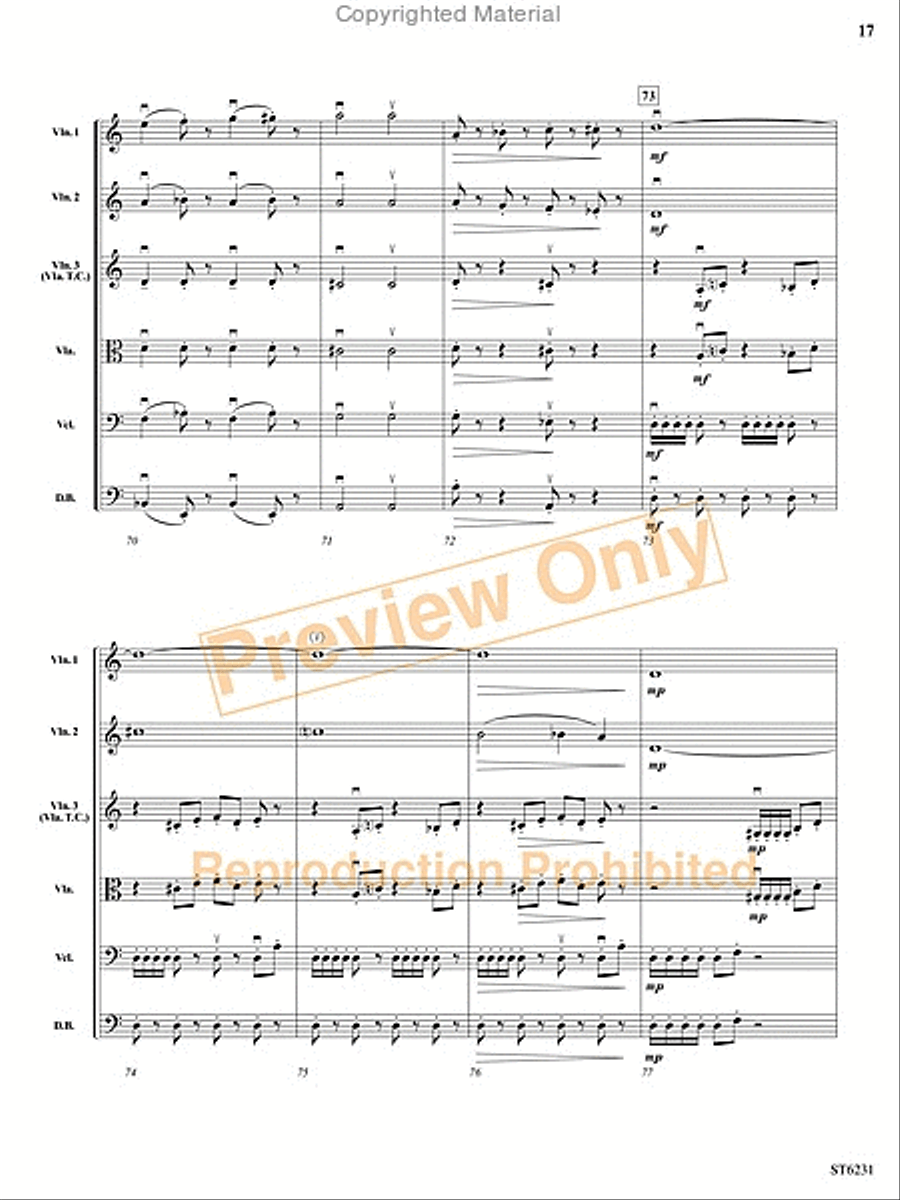 What Dreams May Come String Orchestra scores gallery preview page 16