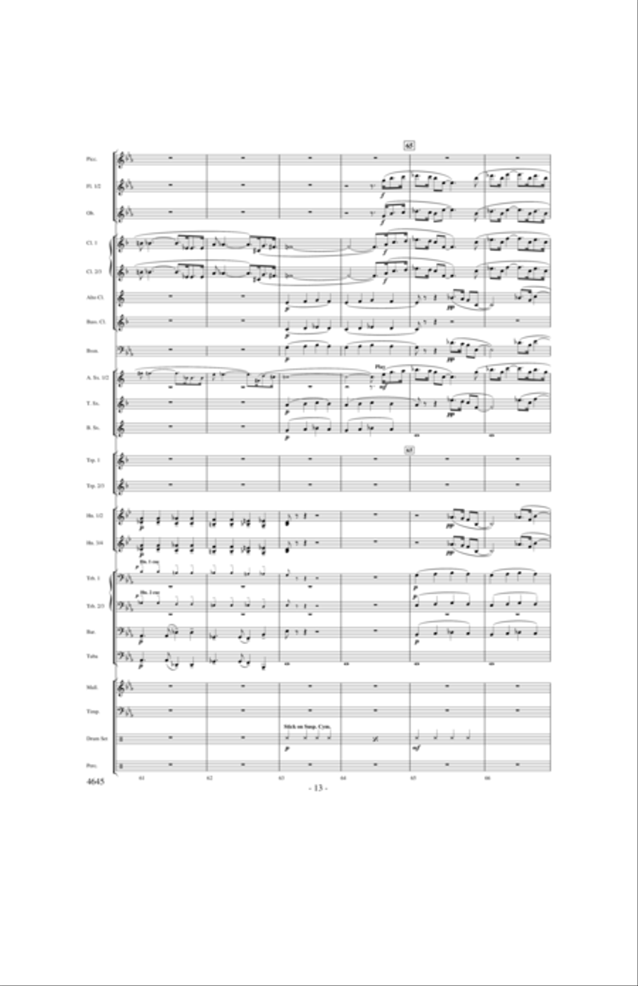 New York: 1927 Concert Band scores gallery preview page 12