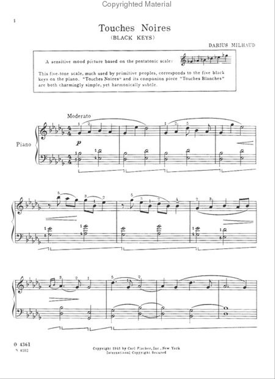 Masters of Our Day, Volume I Piano Solo scores gallery preview page 2