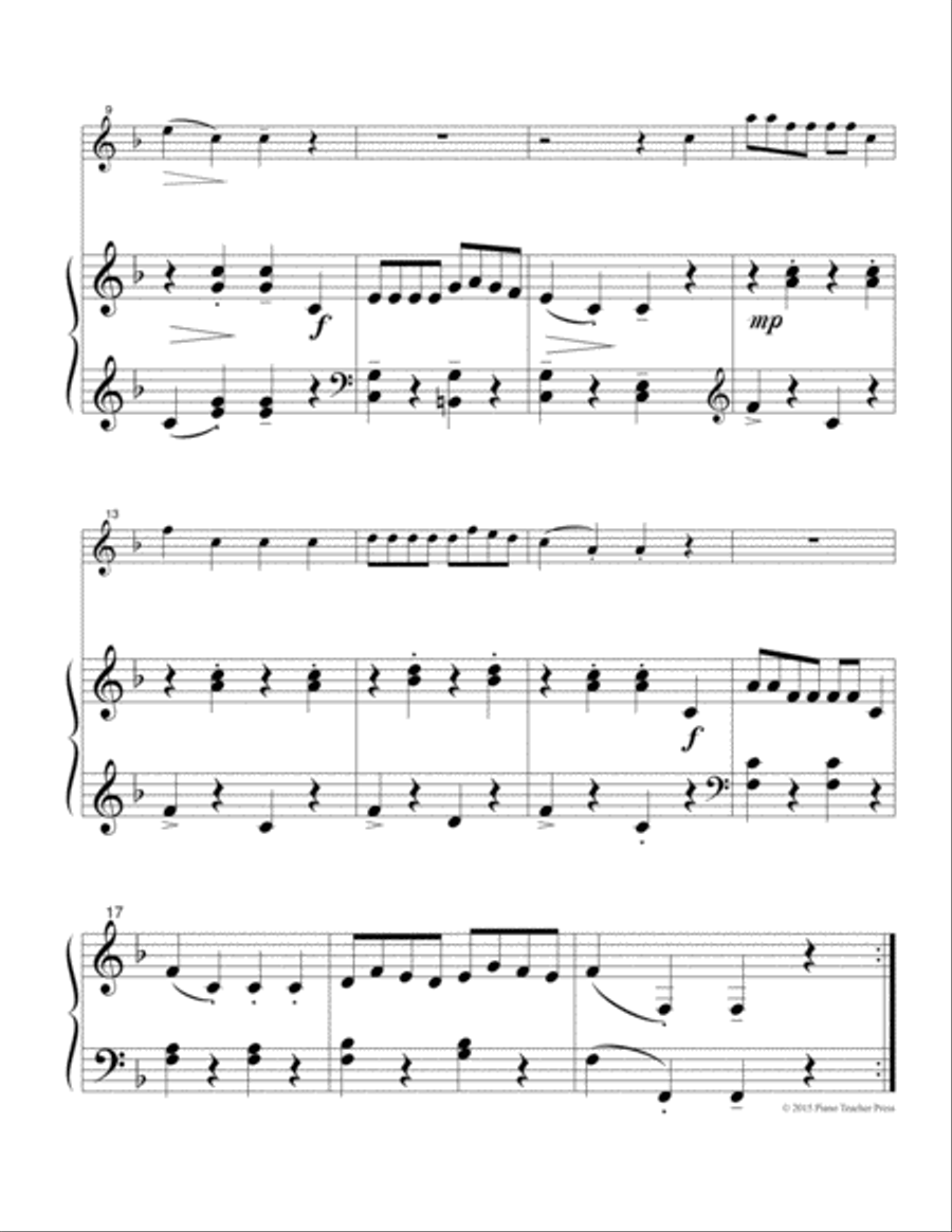 When I was a Lad Chamber Orchestra scores gallery preview page 3