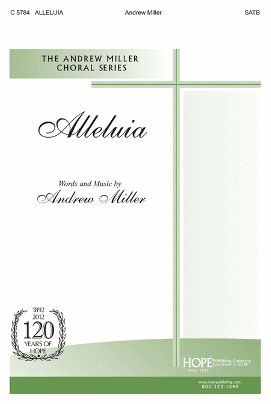 Alleluia 4-Part scores gallery preview page 1