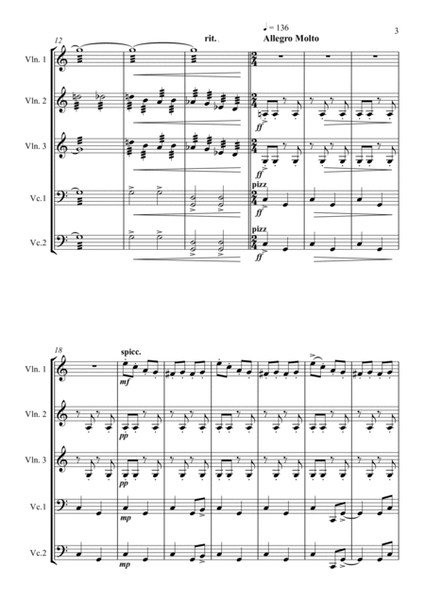 Humdinger, for String Orchestra (School Arrangement)