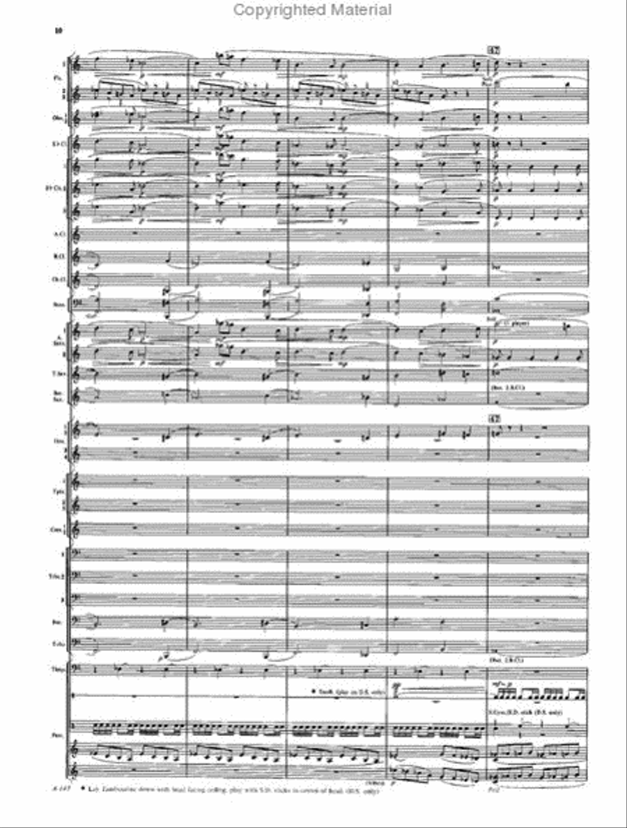 Day of the Shofar Concert Band scores gallery preview page 10