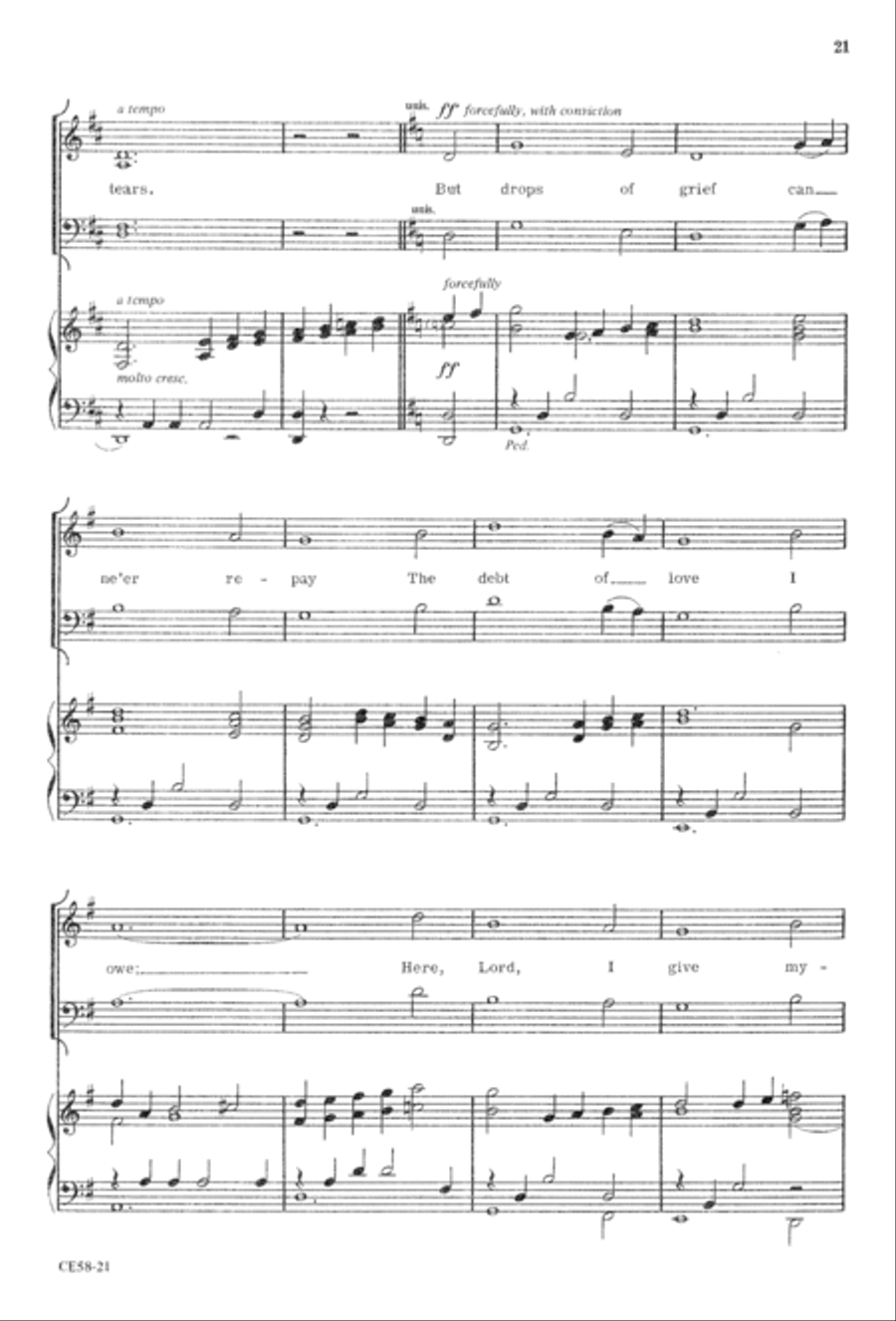 Do This in Remembrance of Me 4-Part scores gallery preview page 23