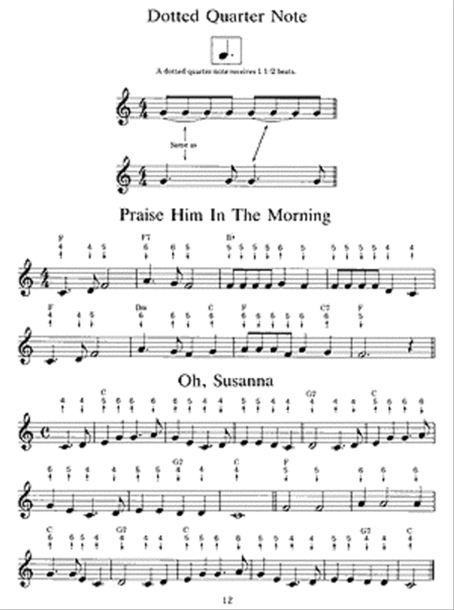 Easiest Harmonica Book Harmonica scores gallery preview page 2