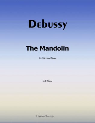 The Mandolin, by Debussy, in C Major