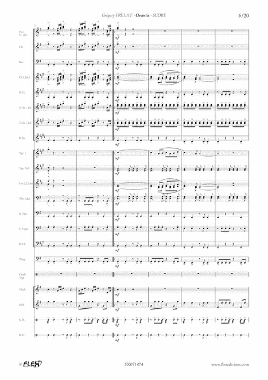 Ovantis Concert Band scores gallery preview page 6