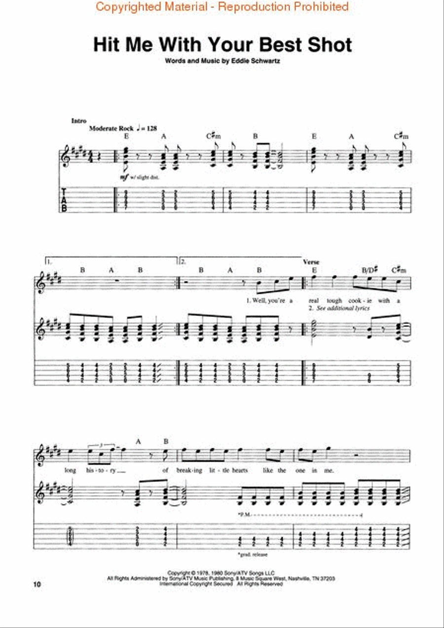 Pop/Rock Pop/Rock Electric Guitar scores gallery preview page 3