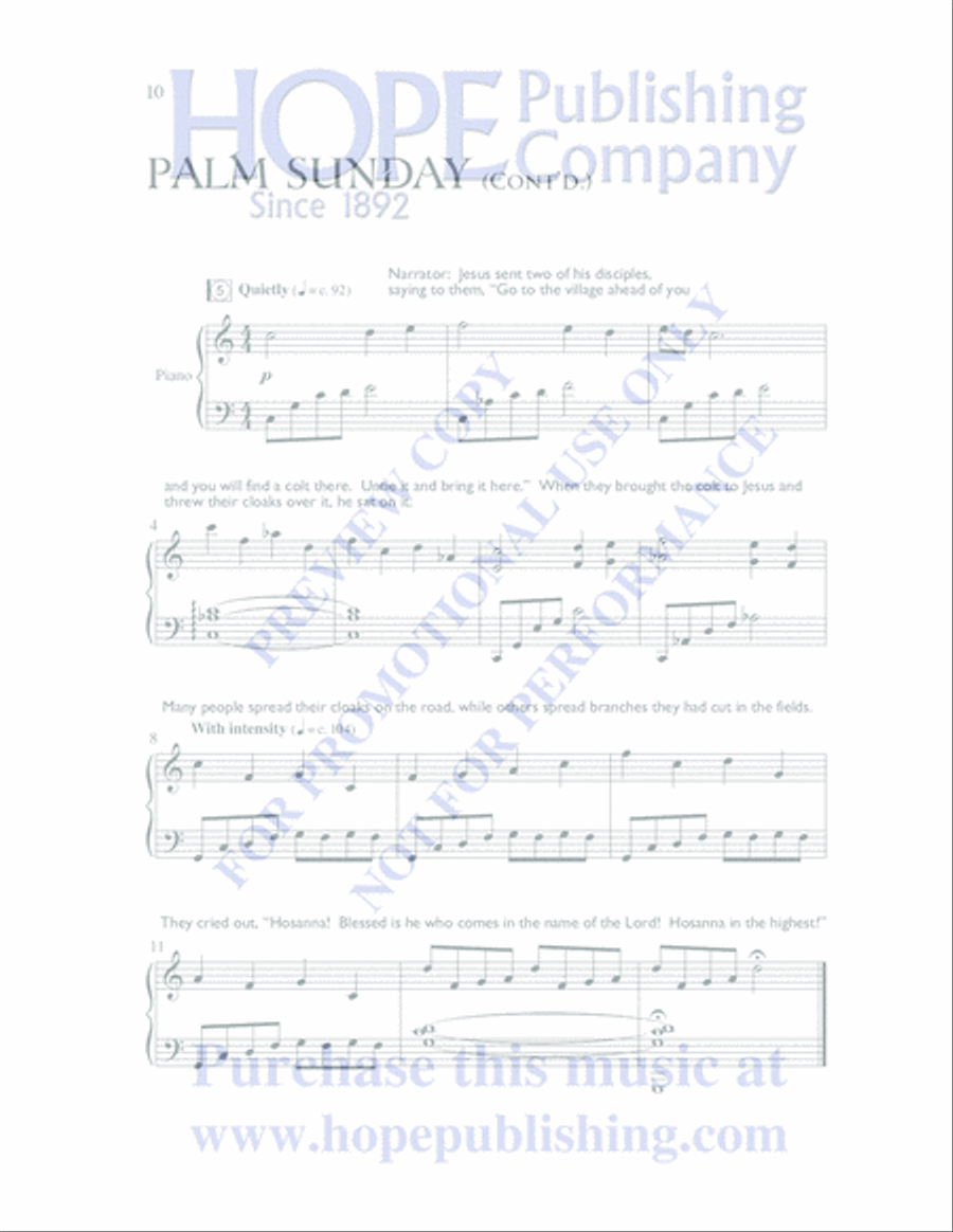 The Seven Last Days 4-Part scores gallery preview page 13