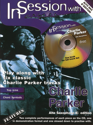 In Session With Charlie Parker Asax/CD
