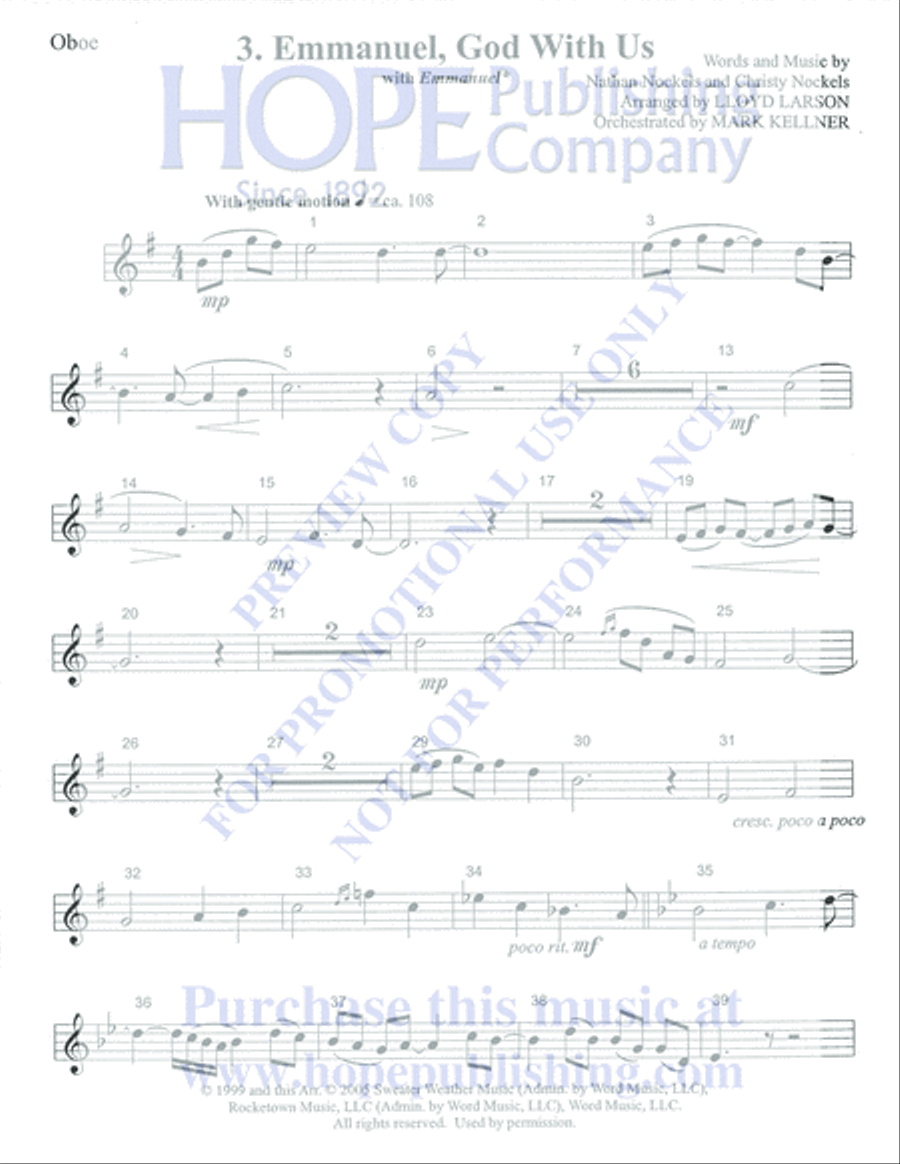 Emmanuel Emmanuel Orchestra scores gallery preview page 172