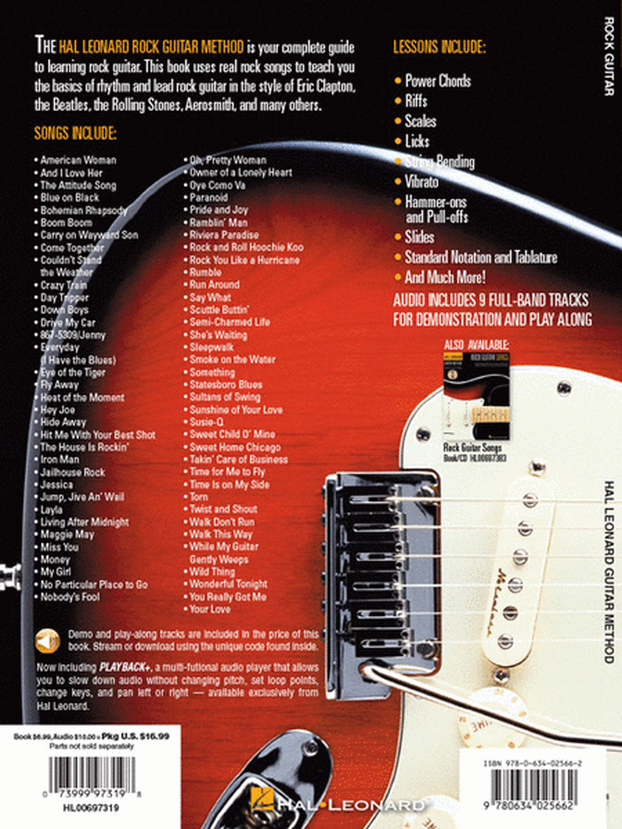 Hal Leonard Rock Guitar Method image number null
