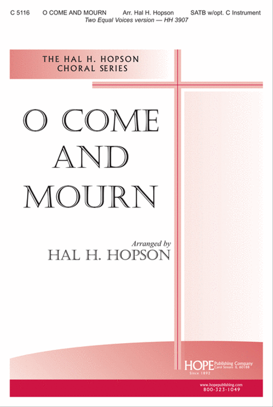 O Come and Mourn O Come and Mourn 4-Part scores gallery preview page 1