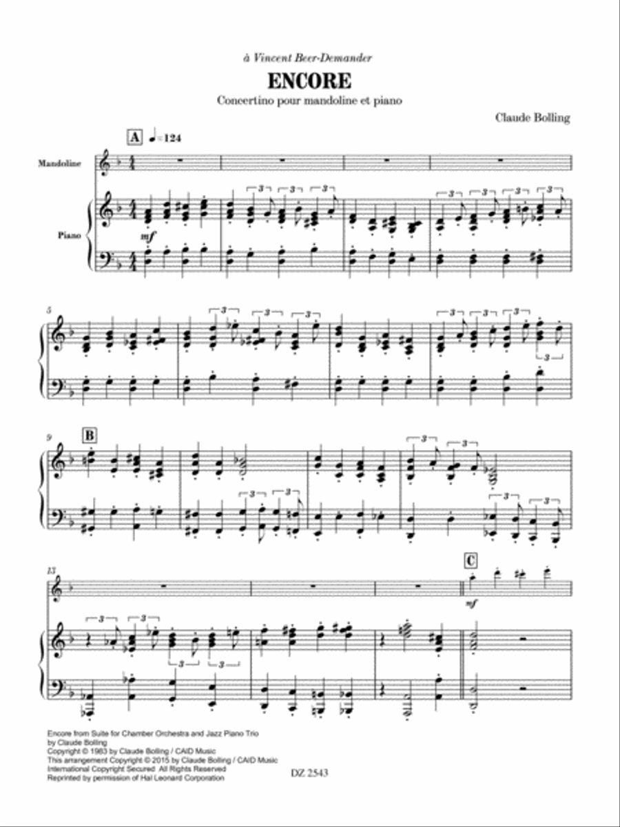 Encore Piano Accompaniment scores gallery preview page 5