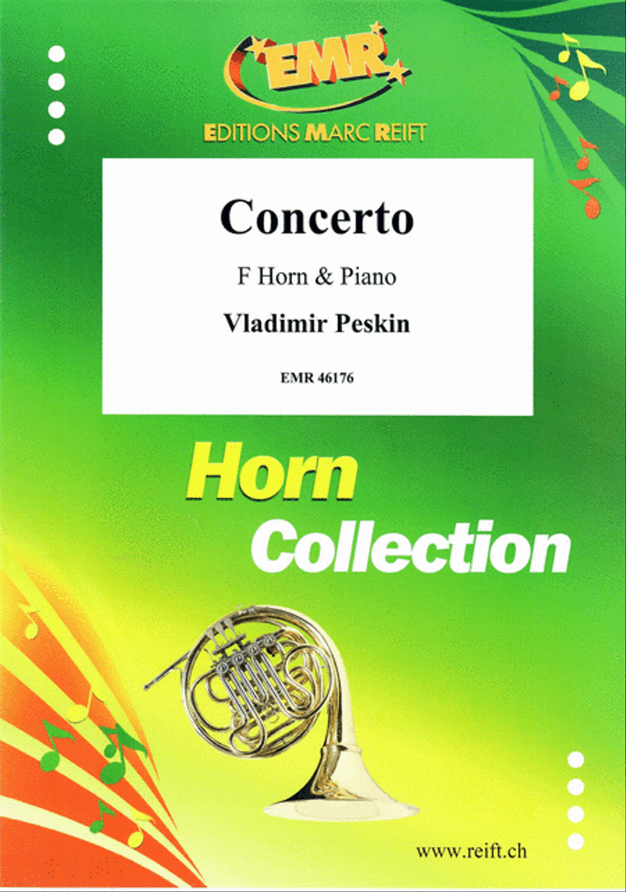 Concerto by Vladimir Peskin Horn Sheet Music Sheet Music Plus