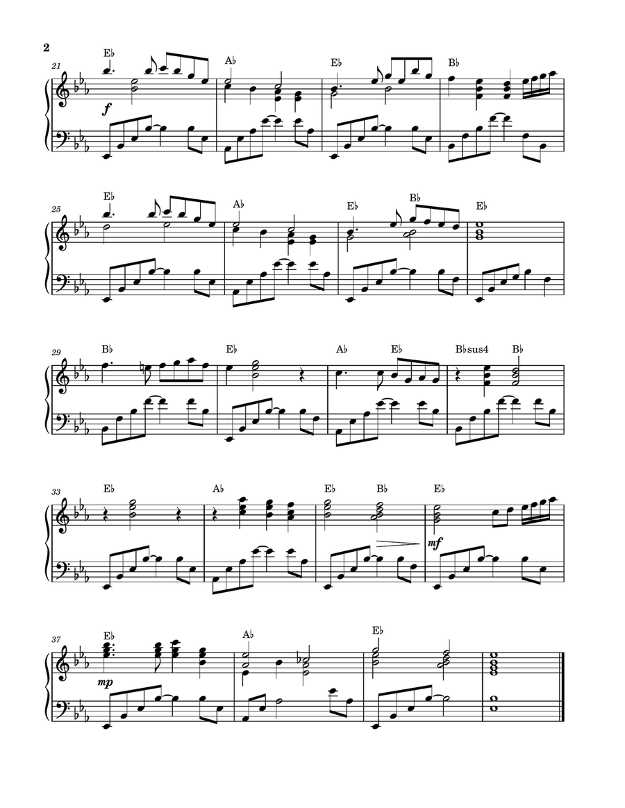 20 Hymns For Flute and Piano (Collection) Flute Solo scores gallery preview page 5