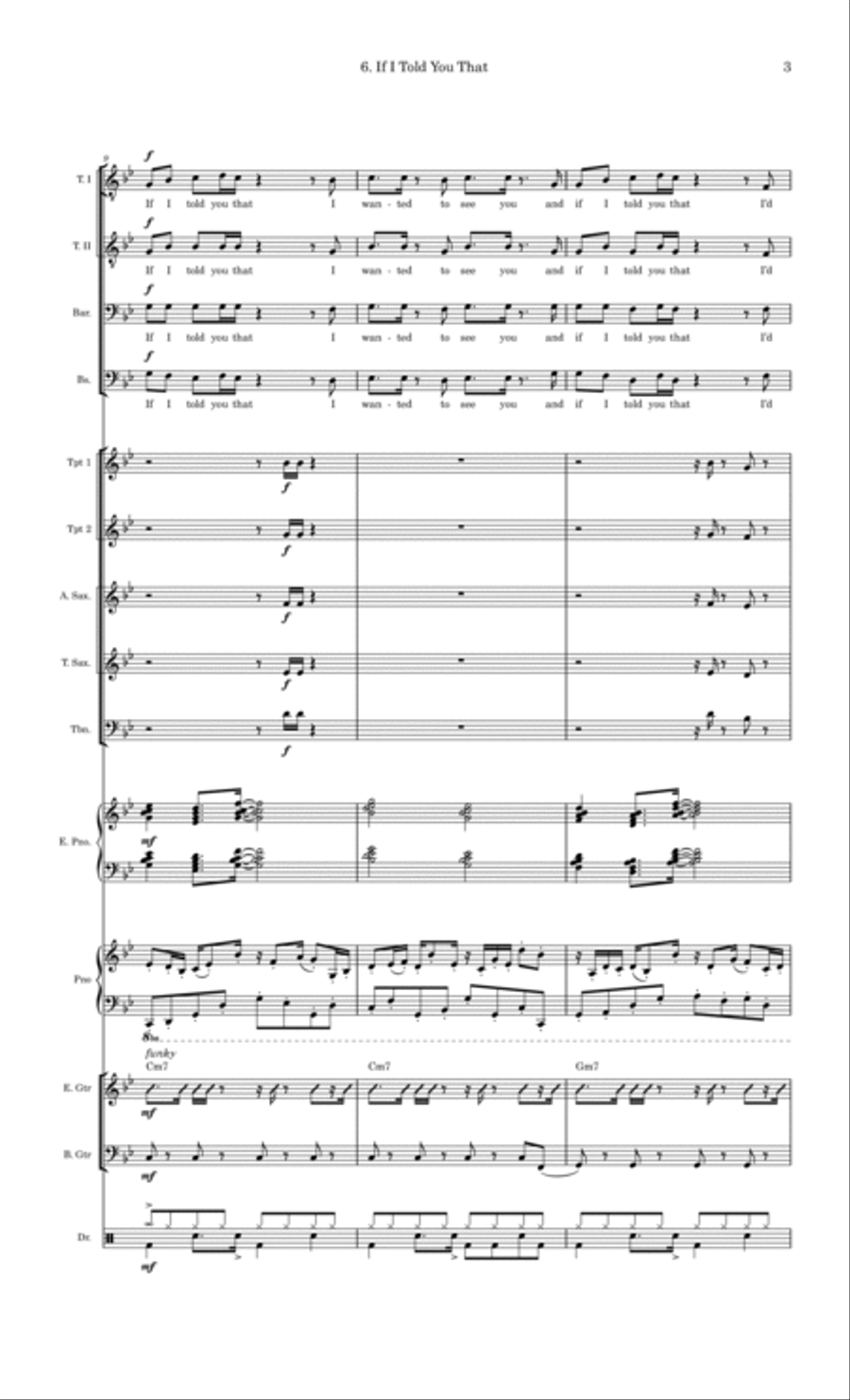 If I Told You That Large Ensemble scores gallery preview page 3