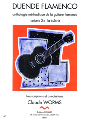 Book cover for Duende flamenco - Volume 2D - Buleria