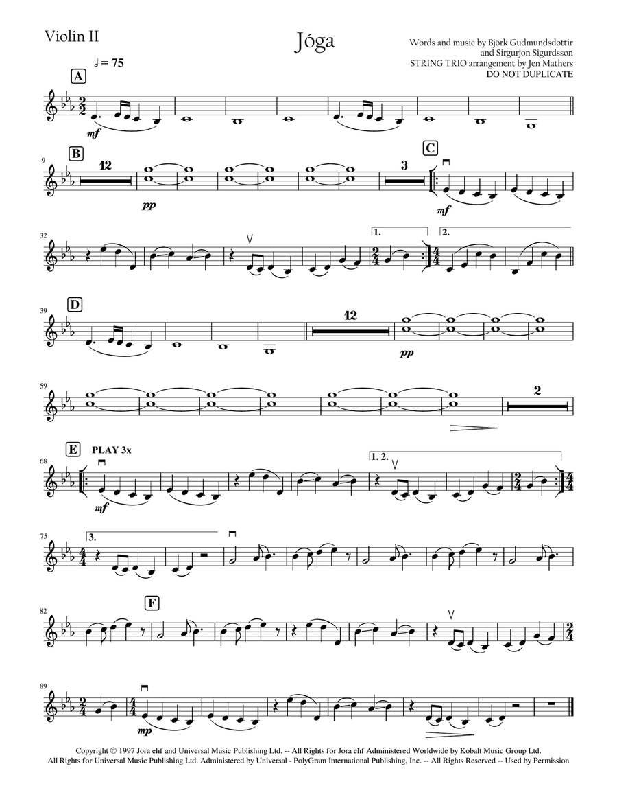 Joga String Trio scores gallery preview page 2