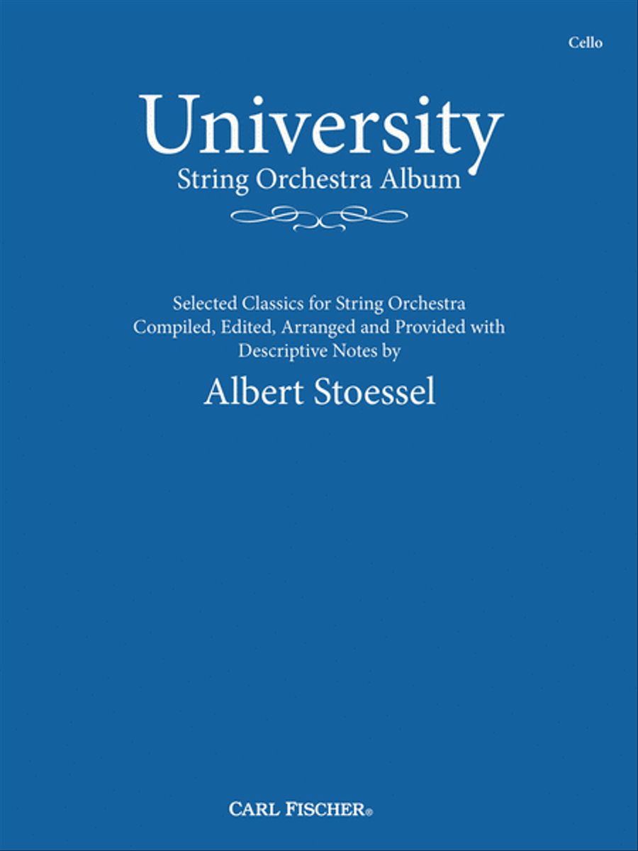 University String Orchestra Album String Orchestra scores gallery preview page 1