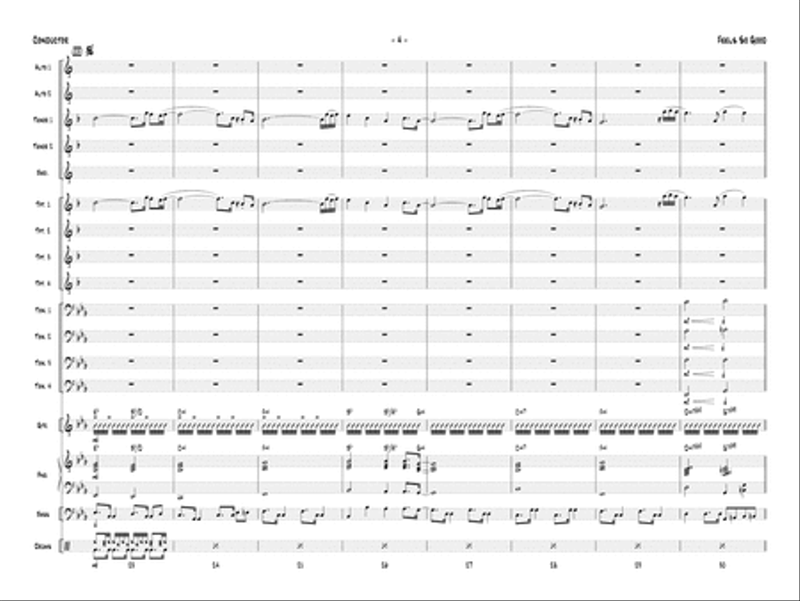 Feels So Good: Score Jazz Ensemble scores gallery preview page 6