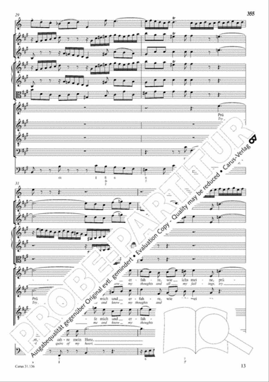 The Complete Sacred Vocal Works (Das geistliche Vokalwerk) Voice scores gallery preview page 356