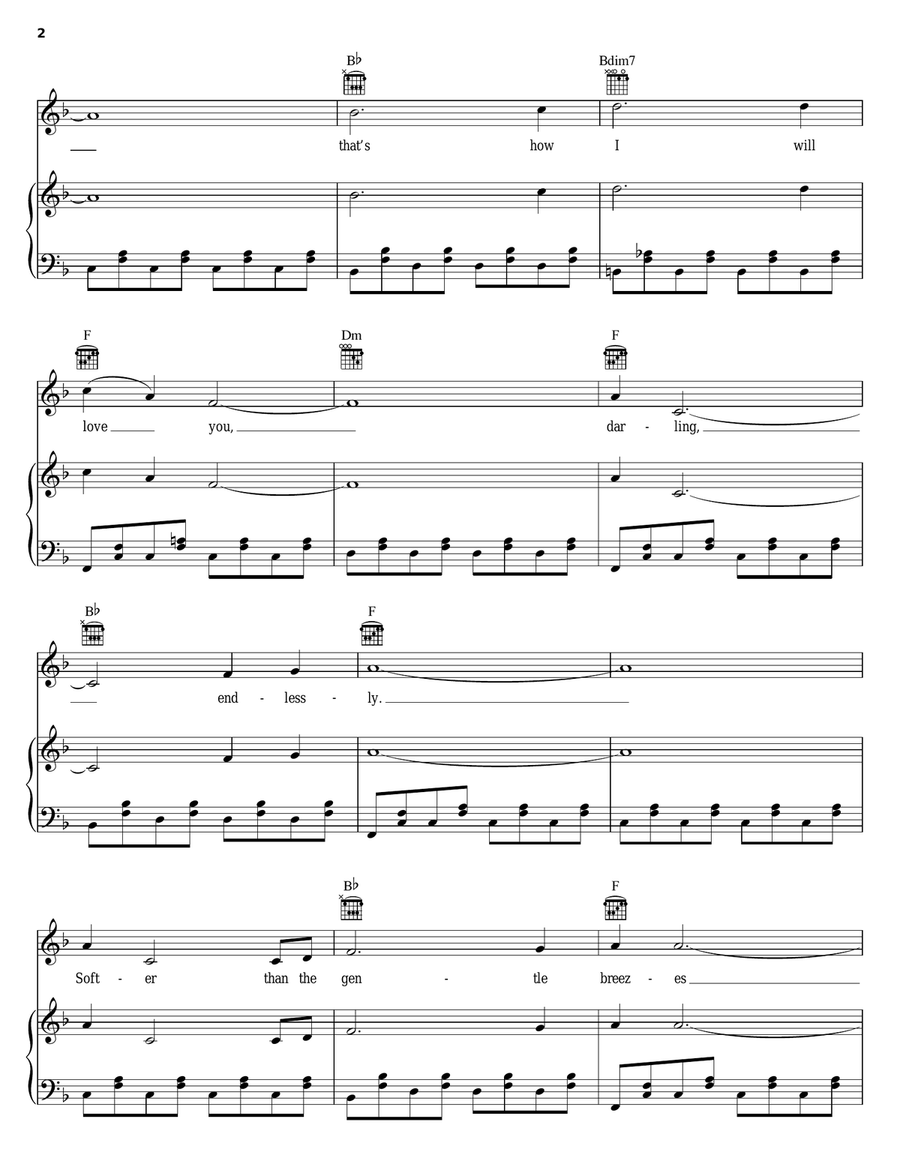 Endlessly Acoustic Guitar scores gallery preview page 2